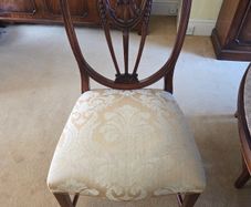 dining table and chairs x8