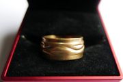 Men's 18K Yellow Gold Plated Ring size V