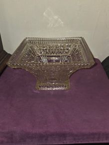 Antique pressed glass Fruit/Trifle bowl