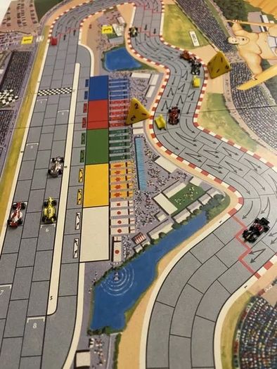 Formula D board game / boardgame