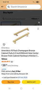 Kitchen/ Cabinet handles (brand new)