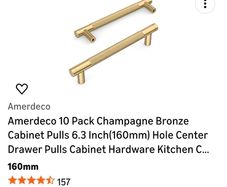 Kitchen/ Cabinet handles (brand new)