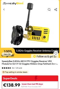 Speedybee drone analogue