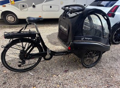 Winther electric Kangaroo Cargo bikes x 2