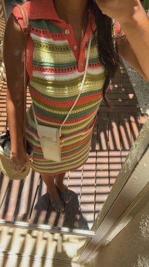 zara viral knit dress