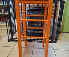 Solid wood high stool X 4