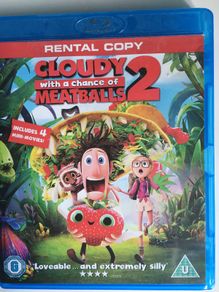 Cloudy With A Chance Of Meatballs 2 [2013] (+4Mini Movies) [Blu-ray Animated Movie]