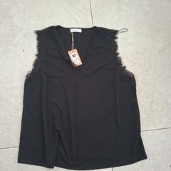 BNWT XL Black Cami Top