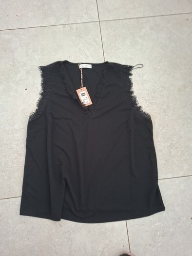 BNWT XL Black Cami Top