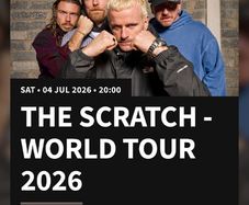 2 x Tickets The Scratch 04/07/26 Iveagh Gardens