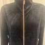 Alex Black zipped velvet jumper  size UK14 EU42 Postage included Image 2