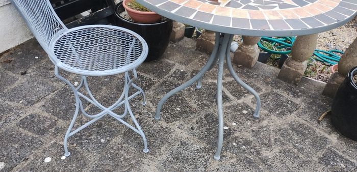 Garden table & 1 chair (26145)