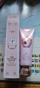 Flower Knows Strawberry Cupid Collection Scented Hand Cream in Strawberry Milk 50g