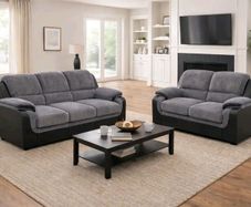 Brand NEW 3+2  &  3+1+1 Tara Fabric Corduroy Suite