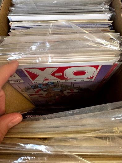 Valiant Long Comic Box w 270 comics for Sale