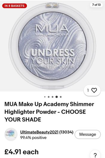 Only 1 Euro Each!! - Brand New Make Up Items
