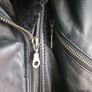 Leather biker jacket, Lamb Nappa (Italy), size 38-42 Image 4