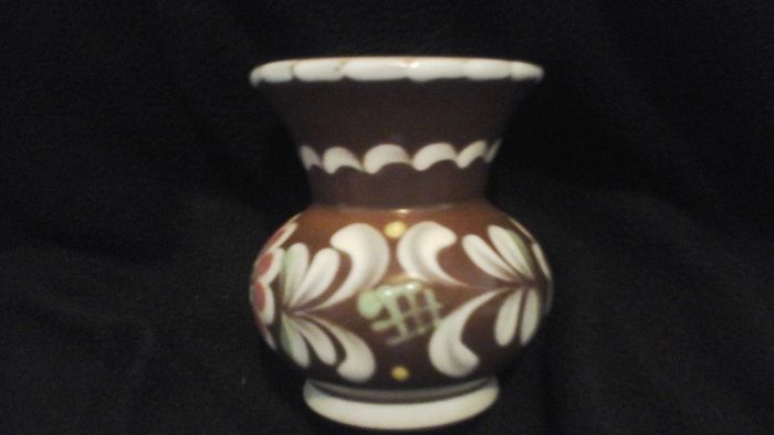 Small vintage Gmundner Keramik vase