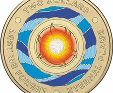 Australia 2018 2 Dollar Coin Colorised Lest We Forget Eternal Flame