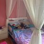 four poster double bed AND mattress Image 2