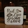 The Celtic Essence  Wine Drinking Laser Engraved Coaster set Image 2