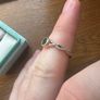 Emerald & Diamond Rose Gold Ring Image 3