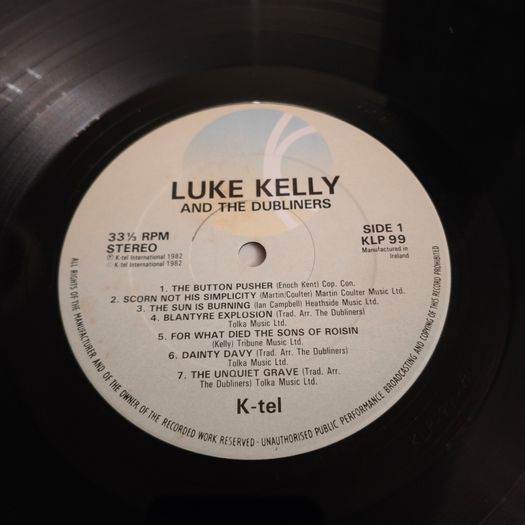 Luke Kelly and The Dubliners