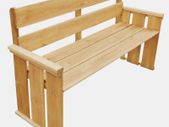 Garden Bench 160 cm Impregnated Pinewood