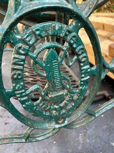 Singer Cast Iron Table
