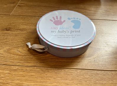 New my Baby's Print Keepsake