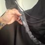 zara black dress with back laces Image 3