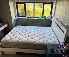 King Bed Frame and Mattress Maynooth