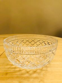 Vintage Old Waterford Crystal Fruit Bowl
