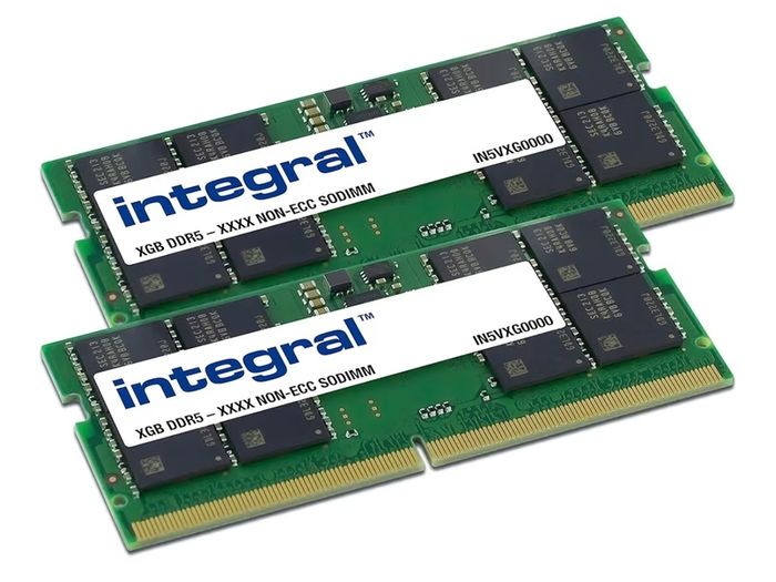 DDR5 Integral 64gb (32gbx2) Sodimm 5200mhz