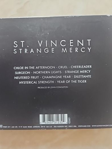 St. Vincent CD - Strange Mercy
