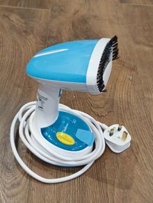 Folding steamer for clothes