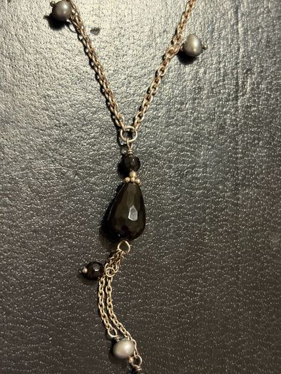 silver necklace