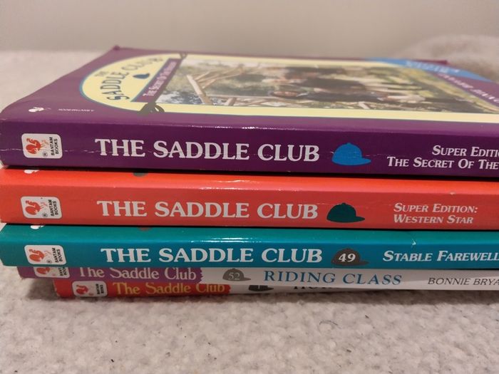 The Saddle Club Story Books By Bonnie Bryant