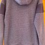 ELLESSE  hoodie sweater. Grey & Charcoal. Size small adult / labelled age 13/14 . Great Quality & In very good condition. Weighty 50% cotton Image 6