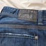 G star raw 3301 baggy Size 33/32 button fly navy in excellent condition Image 2
