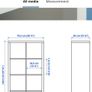 Ikea Kallax 2x4 Storage including baskets Image 4