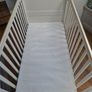 Sleigh cot Mamas &Papas &mattress Image 5