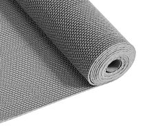 PVC Drainage Mat 3 x 16.4ft, Non-Slip Commercial Floor Mat Roll, Water Drainage Matting for Indoor & Outdoor Use, Restaurant, Pool, Patio, Bathroom, Grey