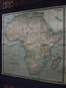 Philips New Map of Africa - London and Liverpool - George Philip & Son-Ca.1890