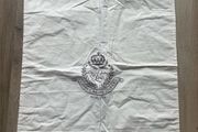 Ralph Lauren extra large cream bag protector drawstring