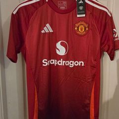Replica Manchester Utd Jersey. Size L
