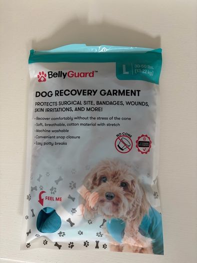 Large recovery surgery suit