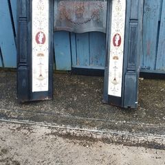 Cast iron fire place