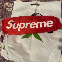 Supreme red hand warmer