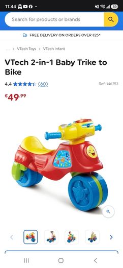 VTech 2-in-1 Baby Trike to Bike